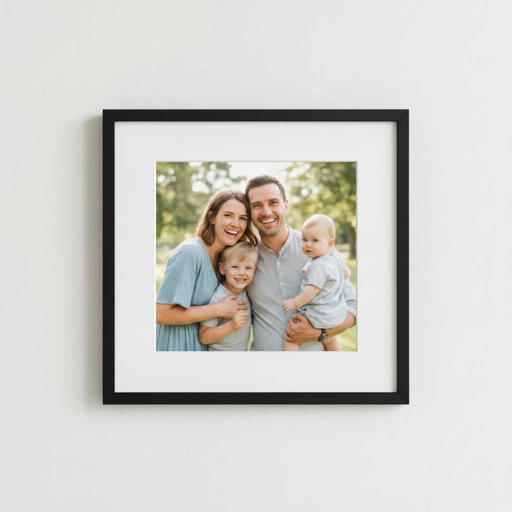 Framed family photos — preview