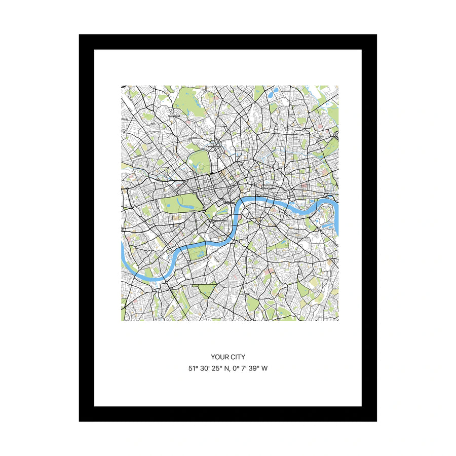 Your City map print