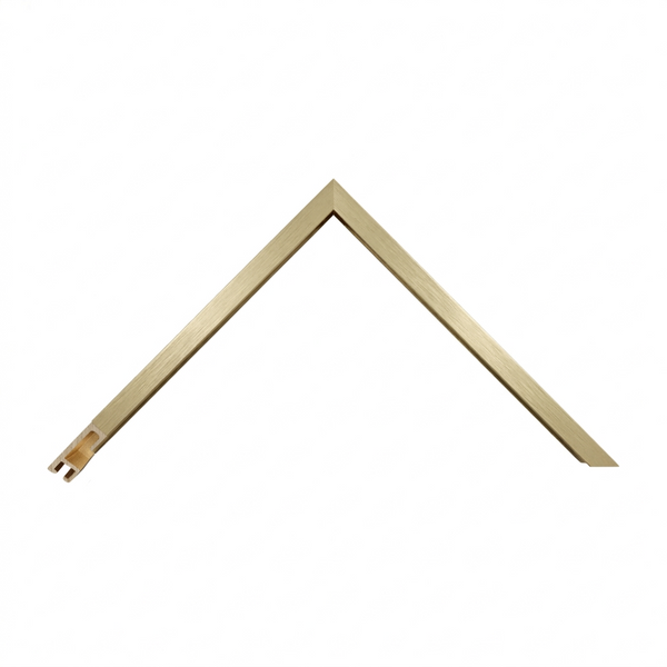 Gold Metal (Brushed) / 7.8mm x 25.9mm
