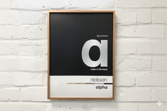 nielsen alpha brushed copper frame