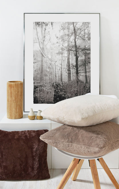 Nielsen Alpha frames styled on a wall
