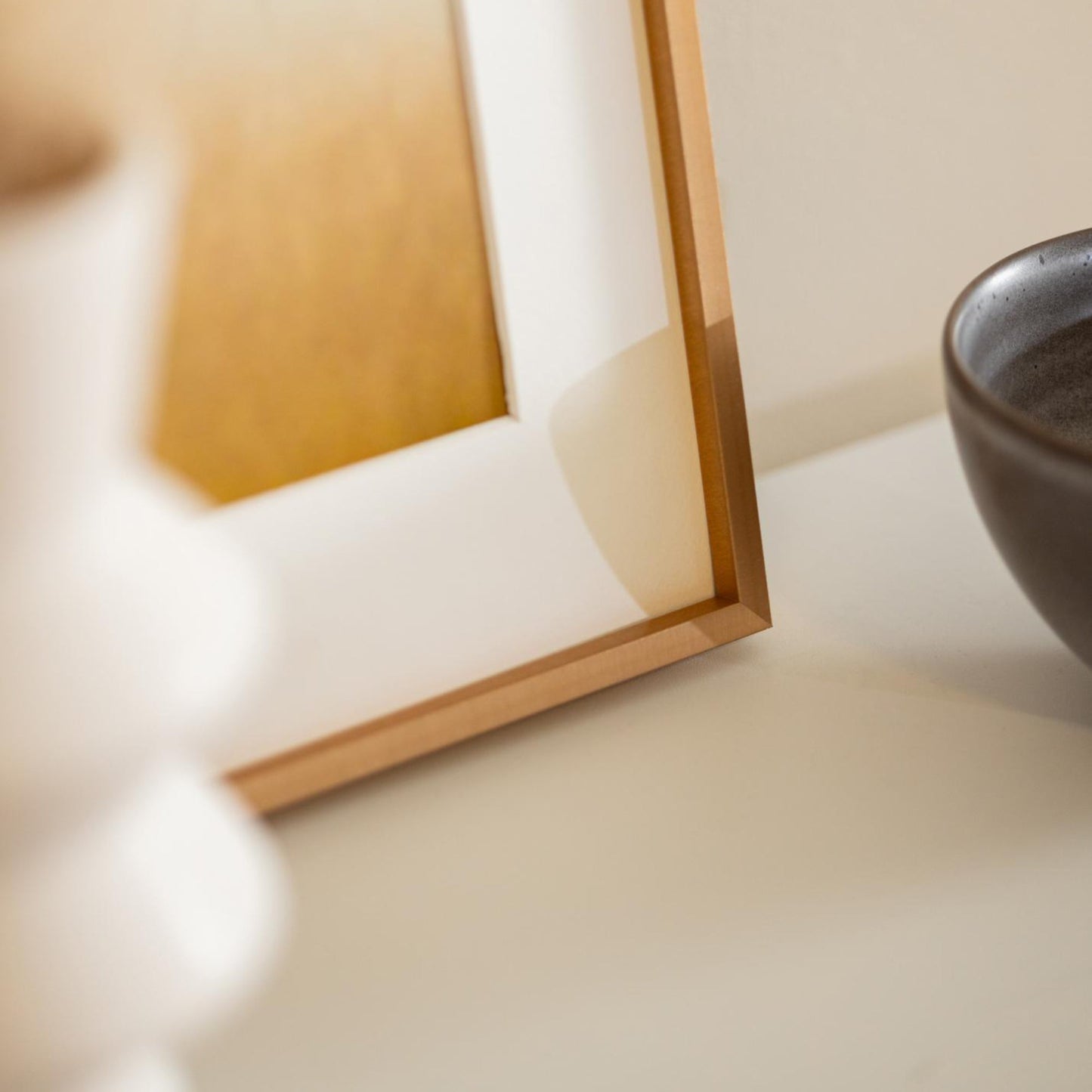 nielsen alpha brushed copper frame