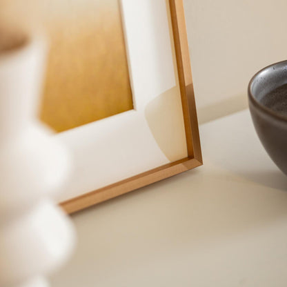 nielsen alpha brushed copper frame