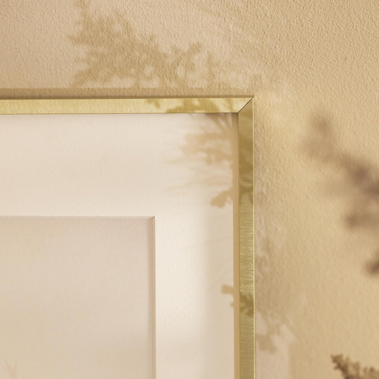 nielsen alpha brushed gold frame