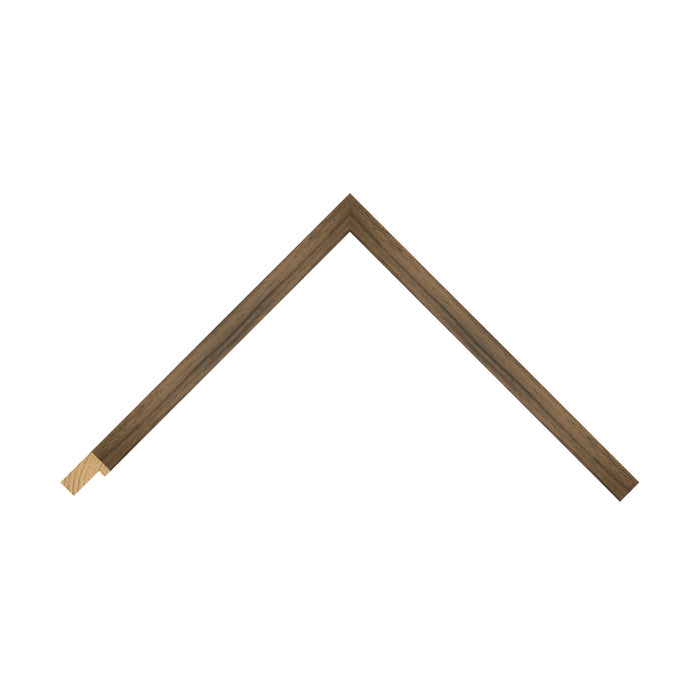 Brown Wood Frame (Open Grain) moulding detail
