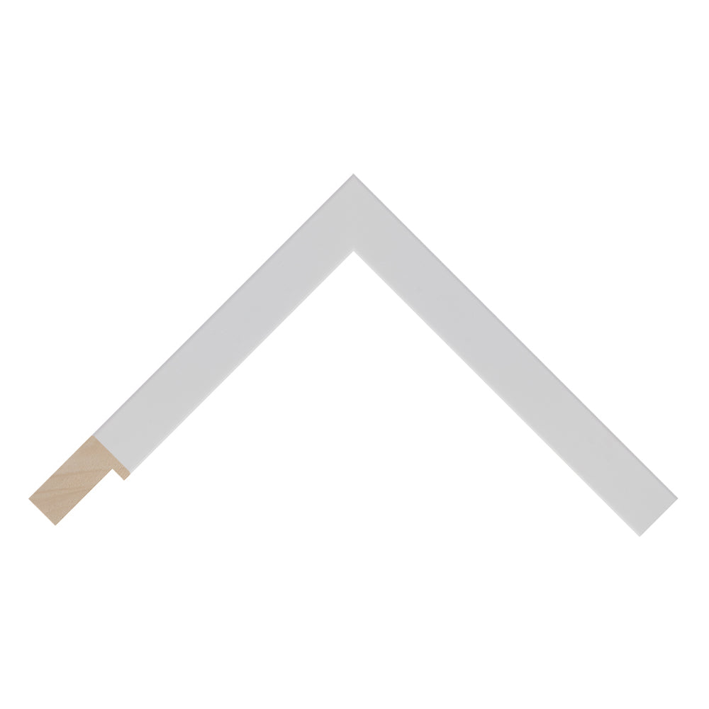 White Wood (Closed Grain) / 20mm x 32mm detail