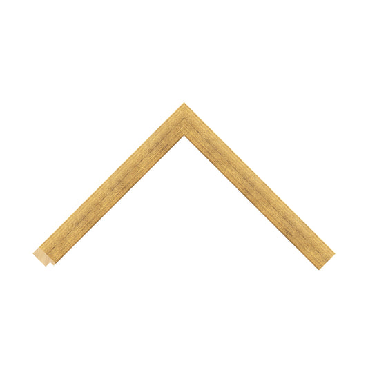 Antique Gold Wood - (Open Grain) / 33mm x 13mm