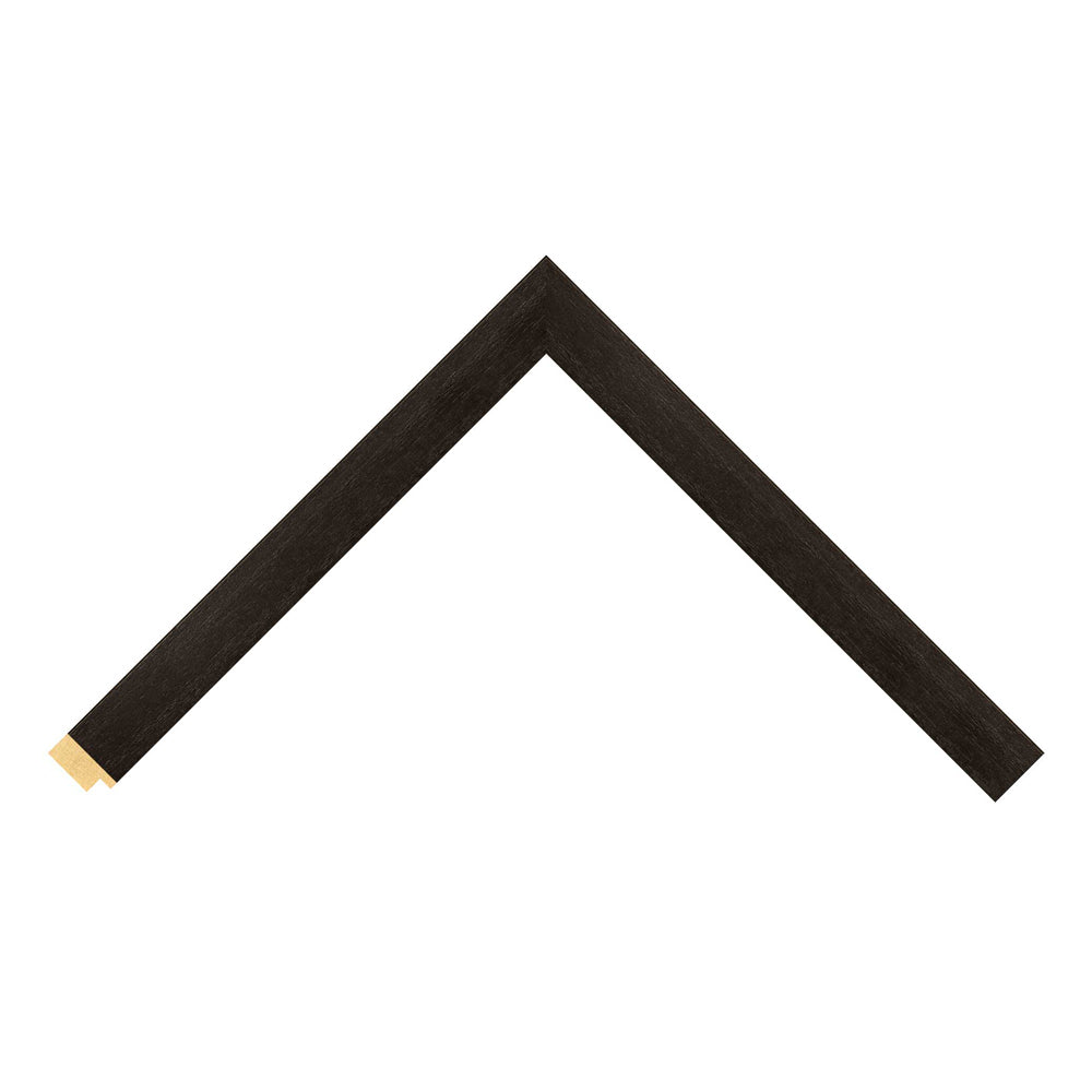 Black Wood - (Open Grain) / 33mm x 13mm detail