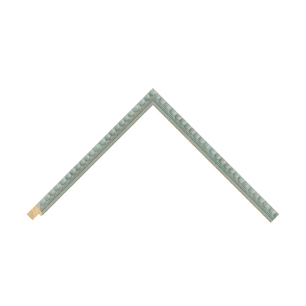 Pale Grey Wood Bobbin / 20mm x 25mm