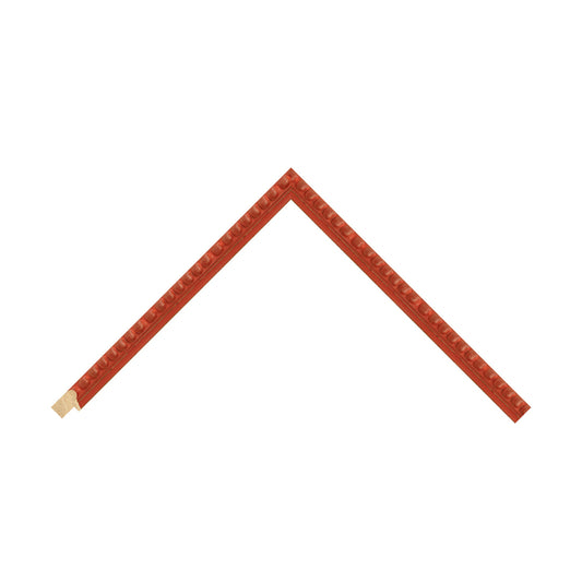 Red Wood Bobbin / 20mm x 25mm