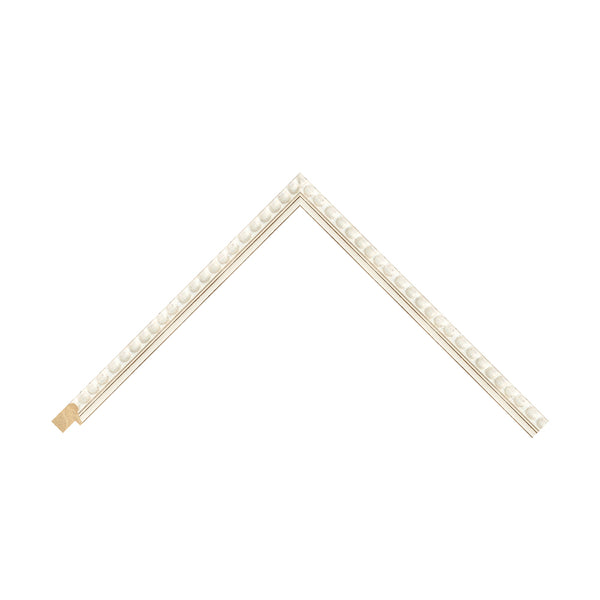 White Wood Bobbin / 20mm x 25mm