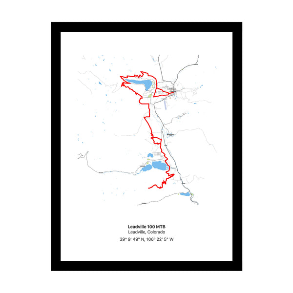 Strava Art Print