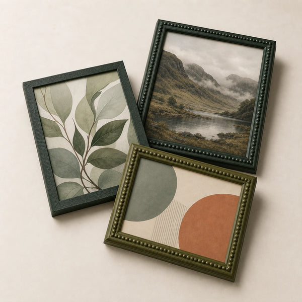 Green Picture Frames