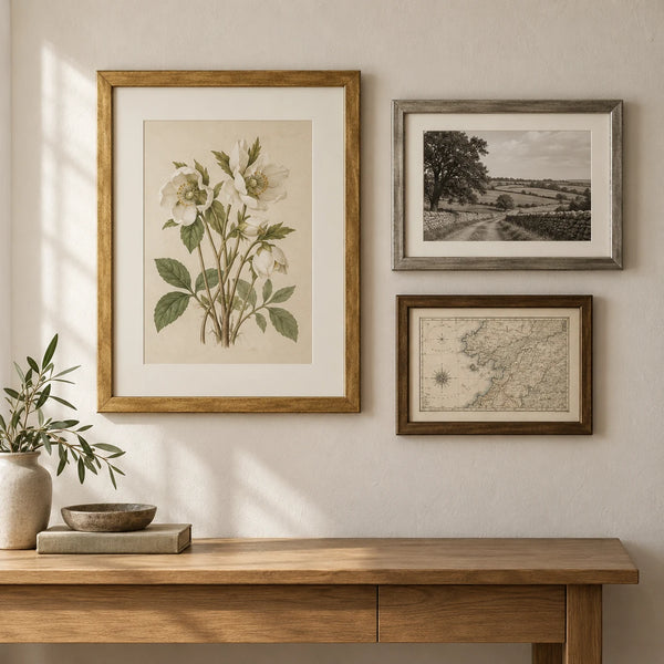 Antique Gold & Silver Picture Frames