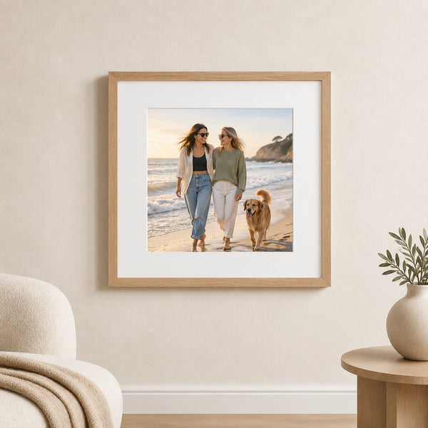 Square framed photo prints