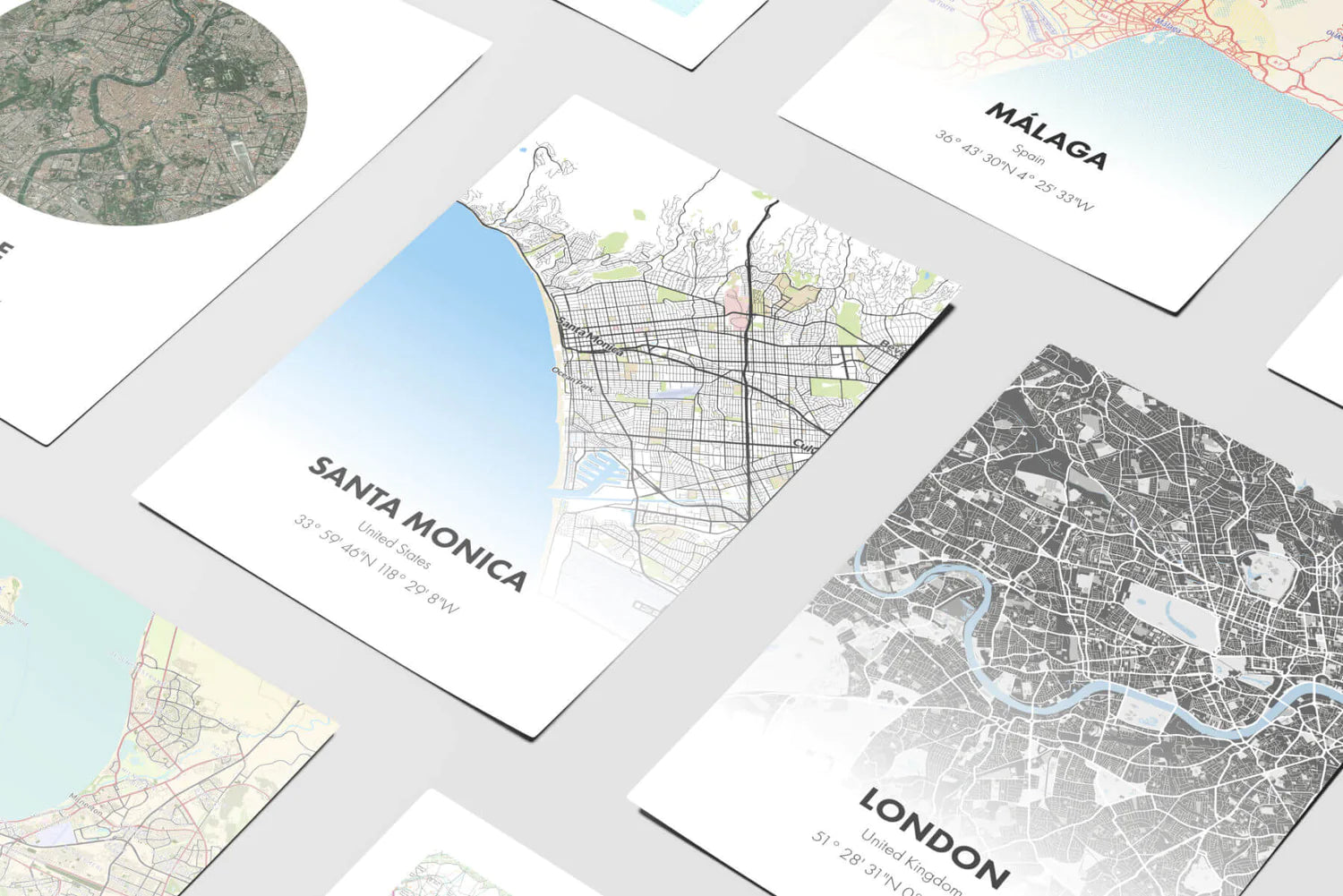 Custom Map Print Personalized - Pfc Map Multiple 1.webp