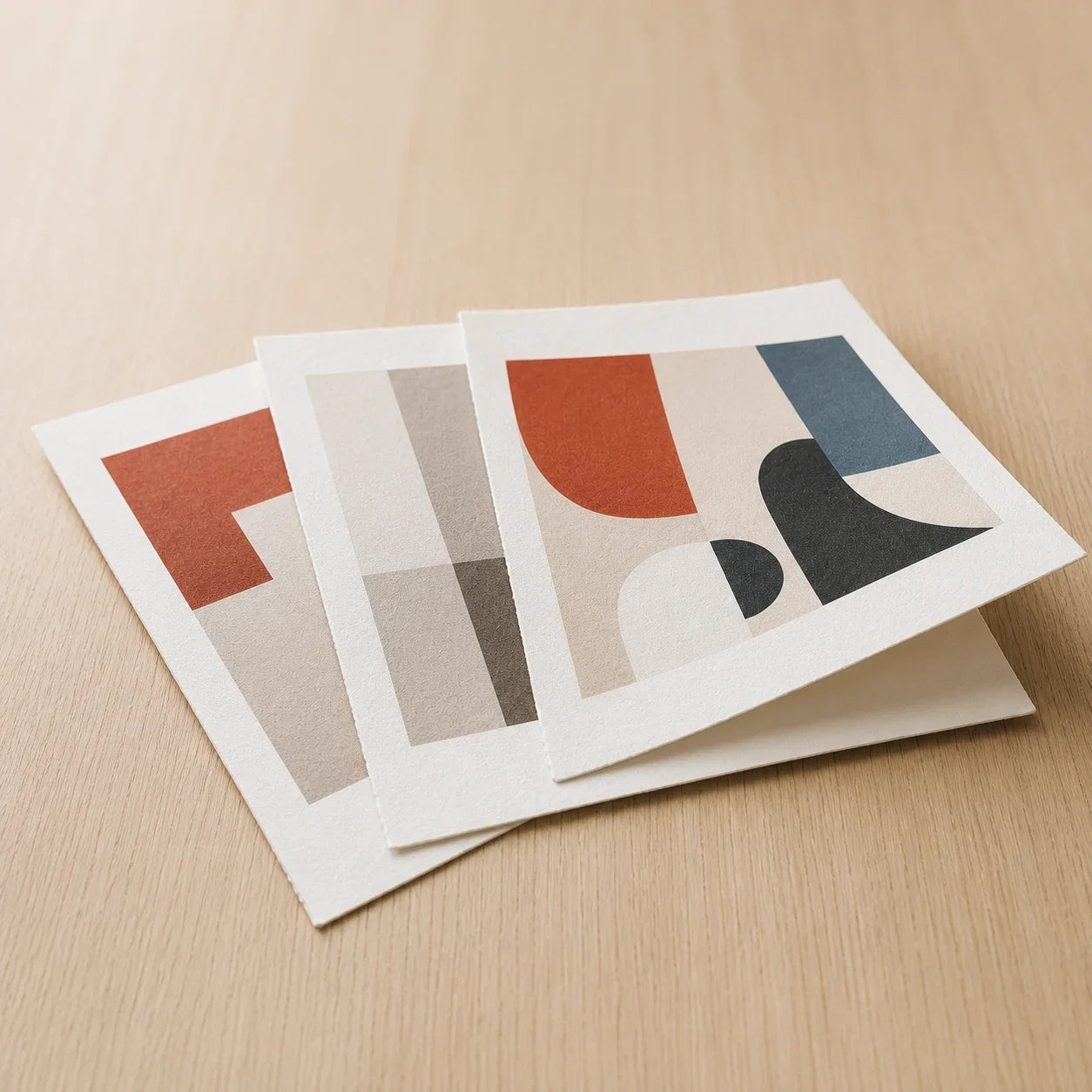 Fine-art print sample pack on archival paper