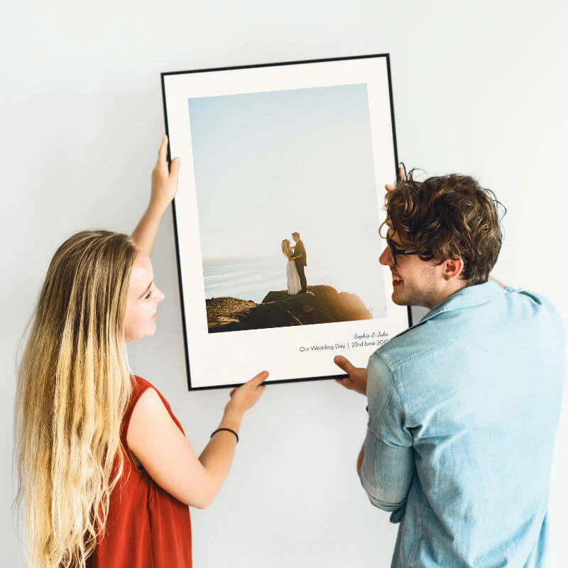 Personalised Photo Print with Caption — printed in our studio