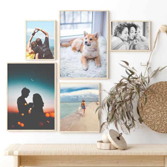 Framed photo prints (frame only)