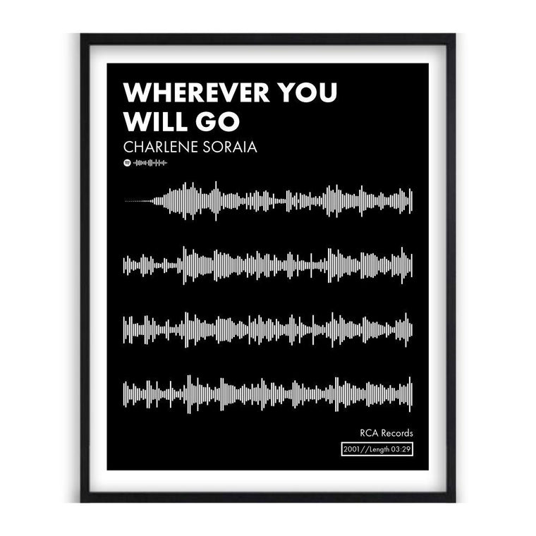 Sound wave art